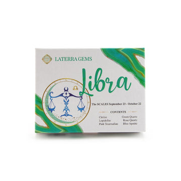 Shop Laterra Gems Zodiac Crystal Set-Libra